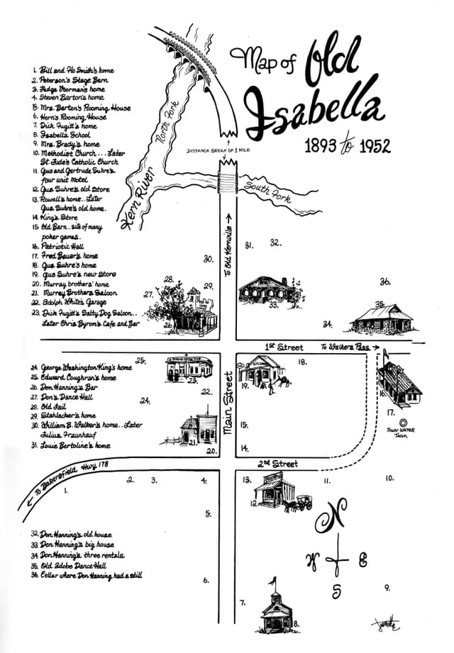 image for Old Isabella Map